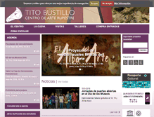 Tablet Screenshot of centrotitobustillo.com